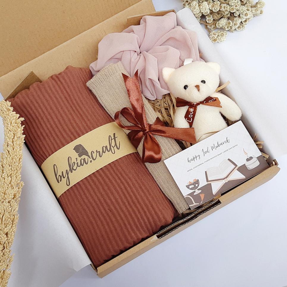 

ピ Hampers Pashmina Plisket Special GIFT BOX Kado Graduation BARANG TERUPDATE 26H