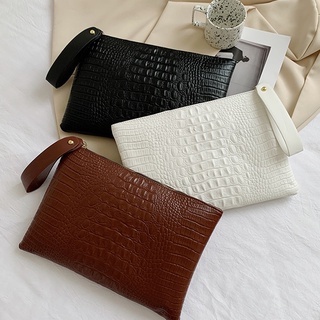 Bag Allover Crocodile Pattern Clutch Bag 10085