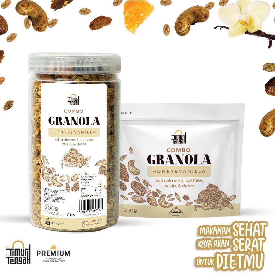 

Terbaik Granola Vanilla 500 gr Timur Tengah Sereal Makanan Sehat High Quality