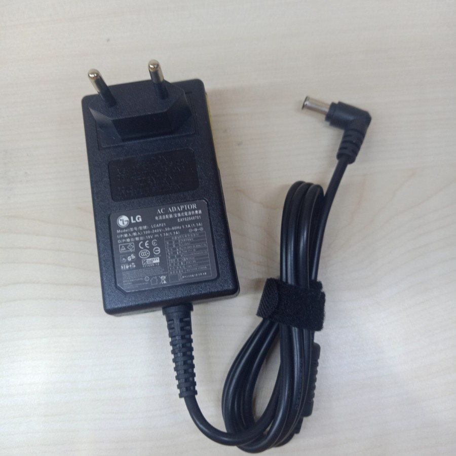 ADAPTOR LCD - LED - MONITOR LG 19V 1.7A / ADAPTOR TV LG 19V-1.7A