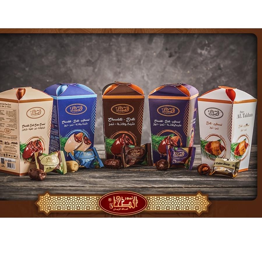 

Khusus hari ini AlTahhan Kurma Coklat Almond Asli Impor Mesir 200 gr dan Kurma Cokat Kopi 100 gr