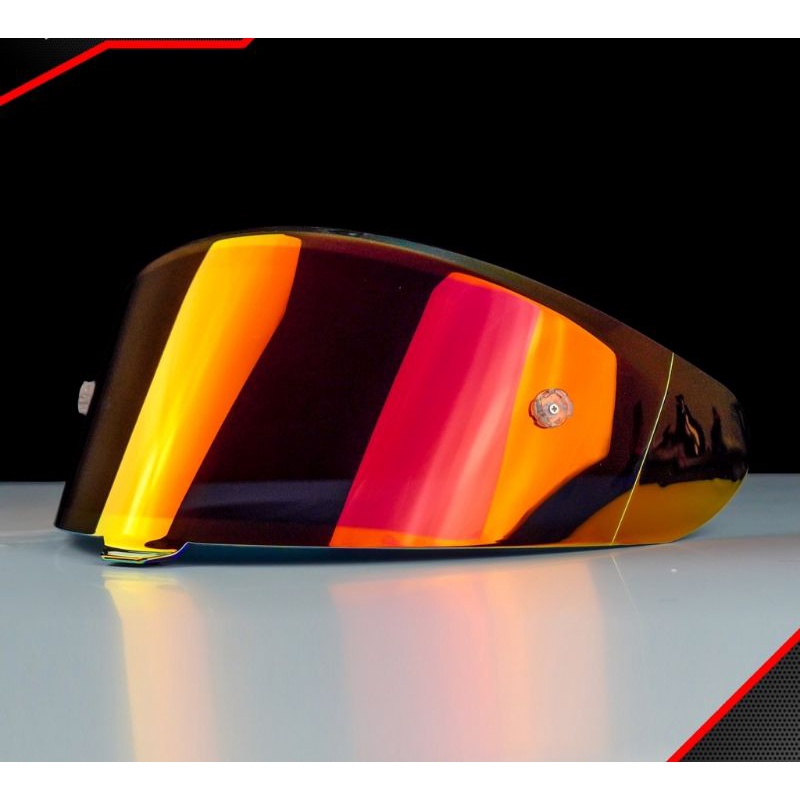 VISOR HELM NJS ZX-1R IRIDIUM RED GOLD NJS ZX-1 JUGA MASUK