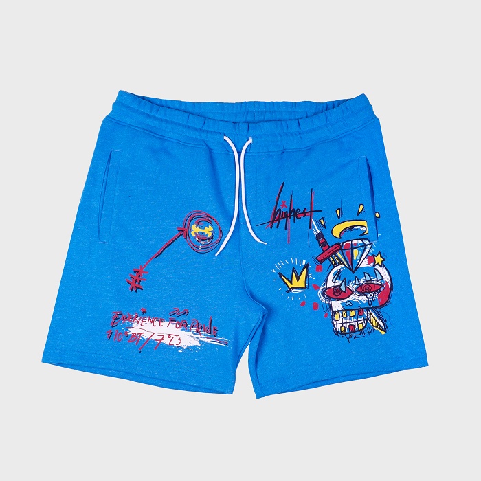 HIGHEST Celana Olahraga Pendek BigSize Sweatpants Jumbo HGSP Artwork