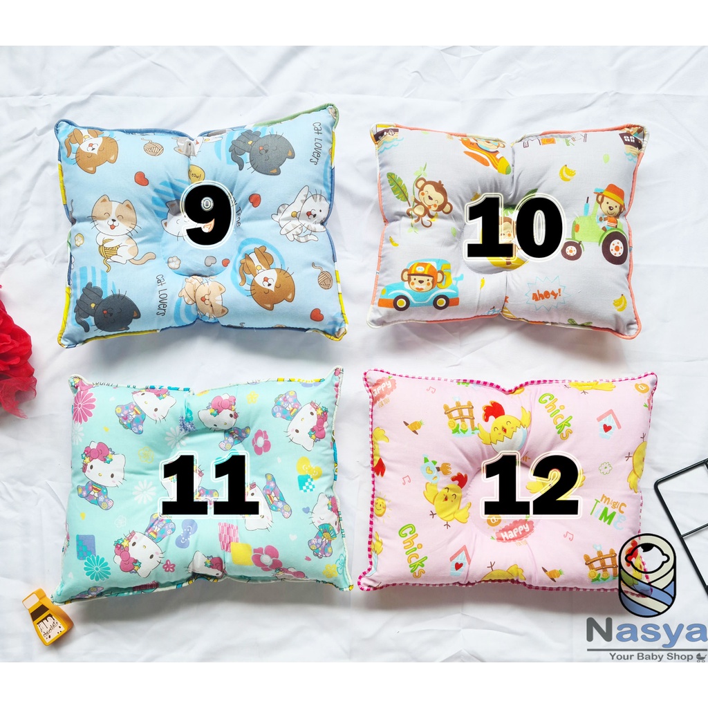 [R-017] Bantal Peyang Bayi Karakter/Bantal bayi lucu murah