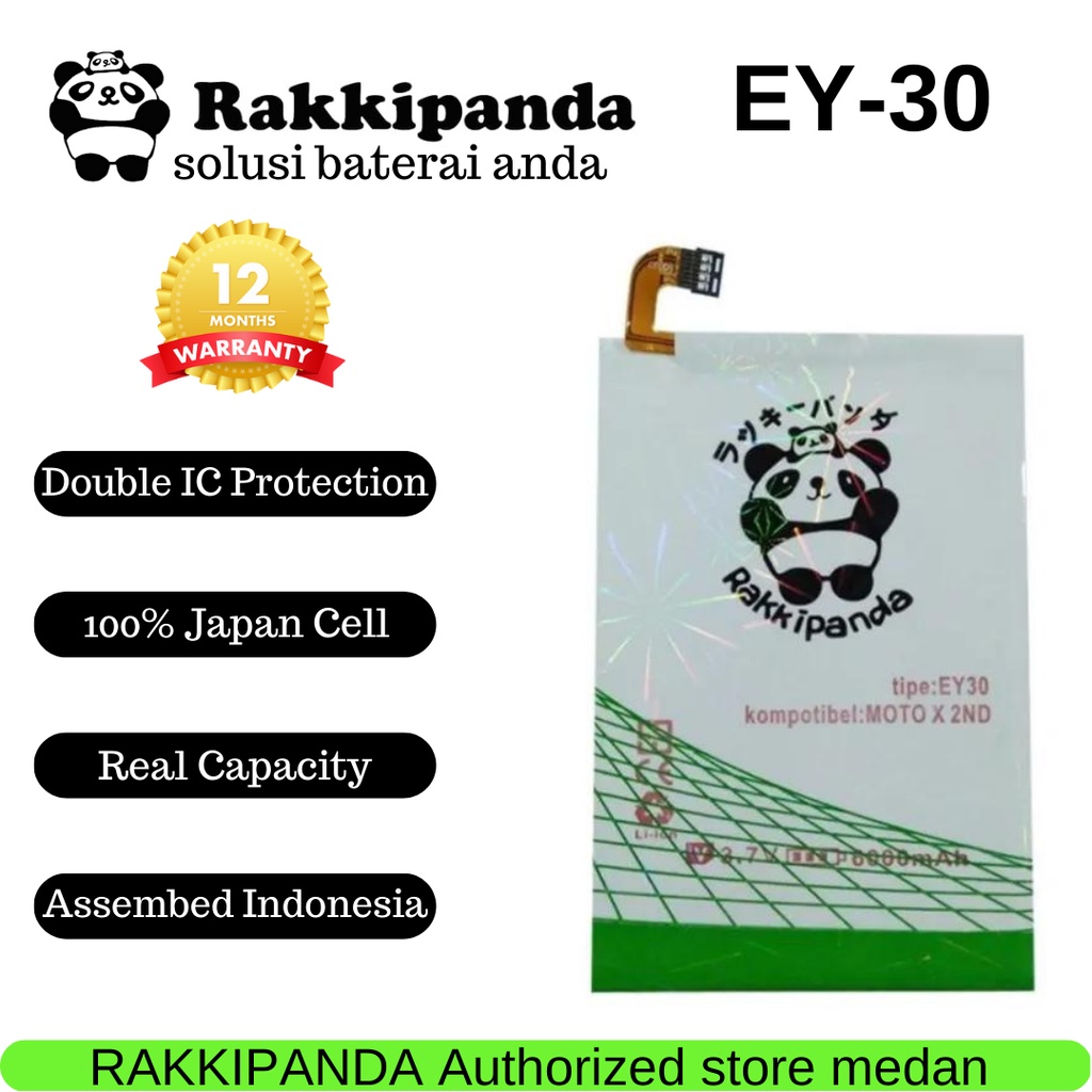 BATERAI RAKKIPANDA EY30 FOR MOTOROLA X 2ND