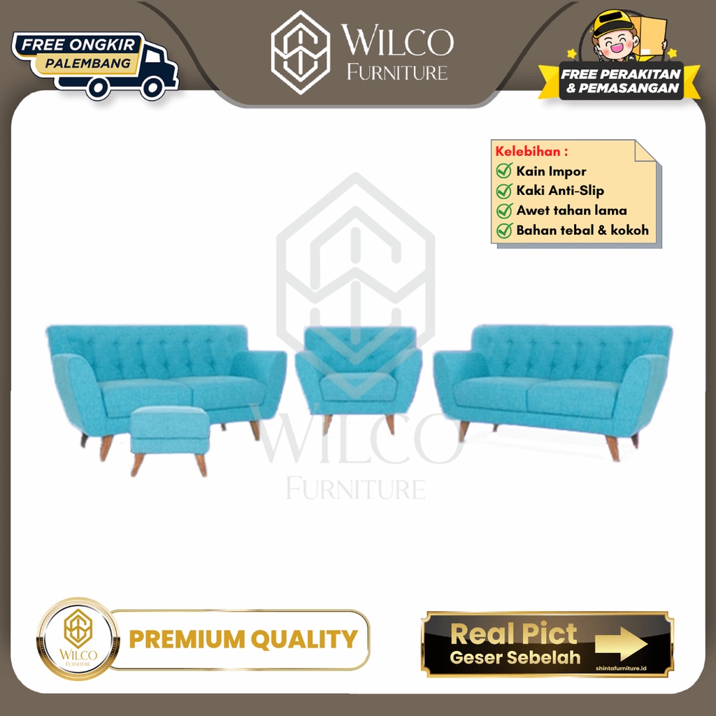 Sofa Kangaroo Jurgen / Sofa Kangaroo Jumbo / Sofa Set 321 Minimalis