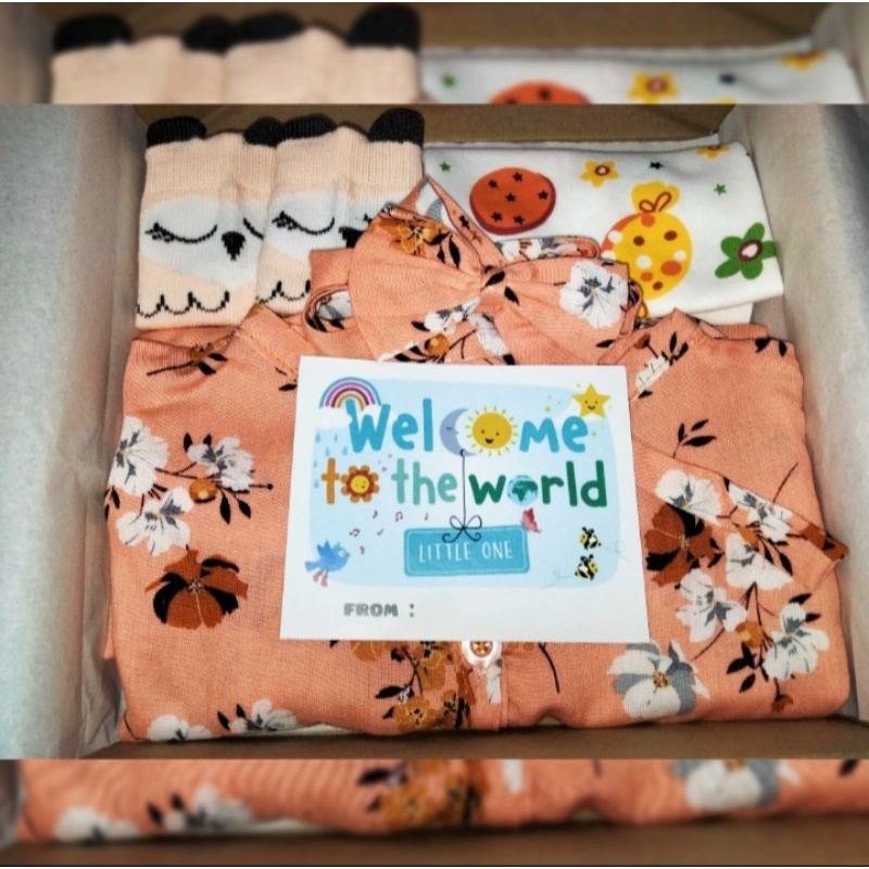 

Hampers baby girl / bayi perempuan murah dan bagus