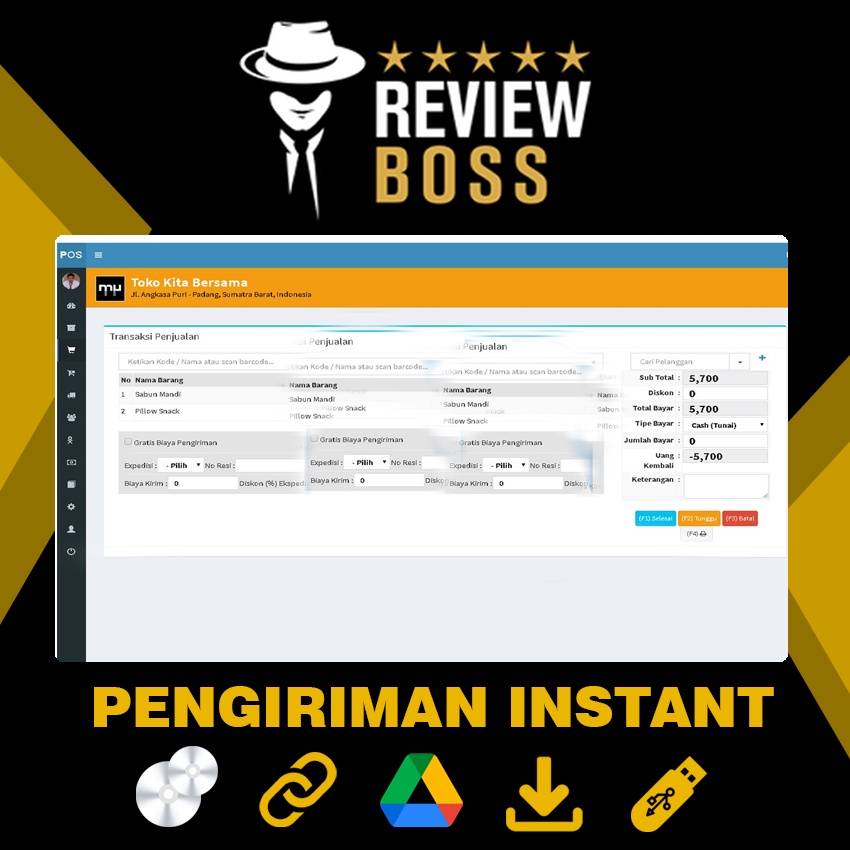 SOURCE CODE SOFTWARE KASIR TOKO IPOS POS PENJUALAN BARANG BERBASIS WEBSITE PHP FOR PREMIUM LIFETIME
