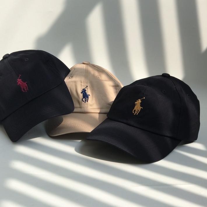➯ Topi Polo Strap Leather Original Resmi - topi baseball - topi pria ➲