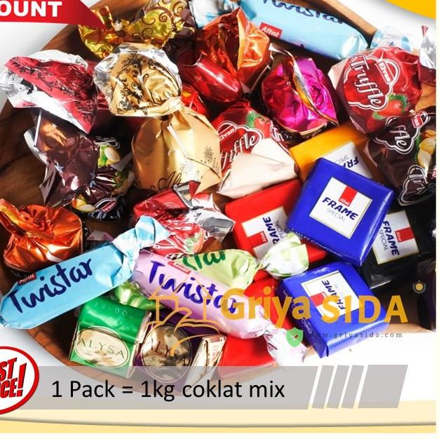 

✸ Coklat turki 1kg mix turkey arab coklat nikmat hemat ori ➳