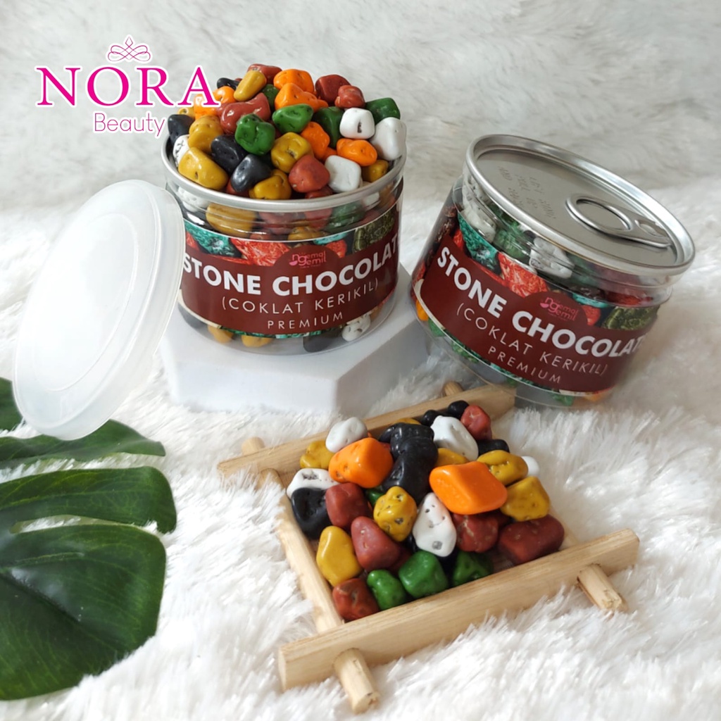

Cemilan Cokelat Kerikil Kemasan CAN Premium //murah