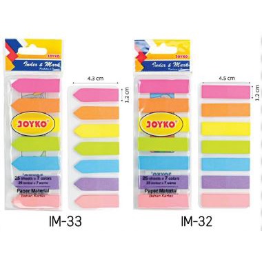 

INDEX & MARK JOYKO PENANDA PEMBATAS BUKU / KERTAS PENANDA