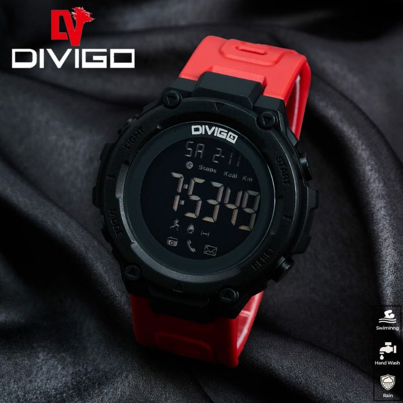 DV 6858 ORIGINAL JAM TANGAN DIVIGO TERLARIS TAHAN AIR BISA BERENANG COD