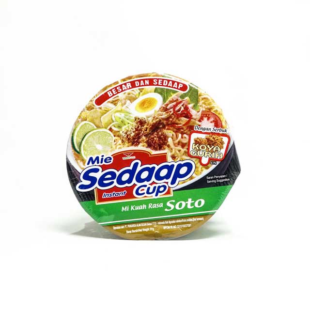 

SEDAAP MIE CUP SOTO 72G