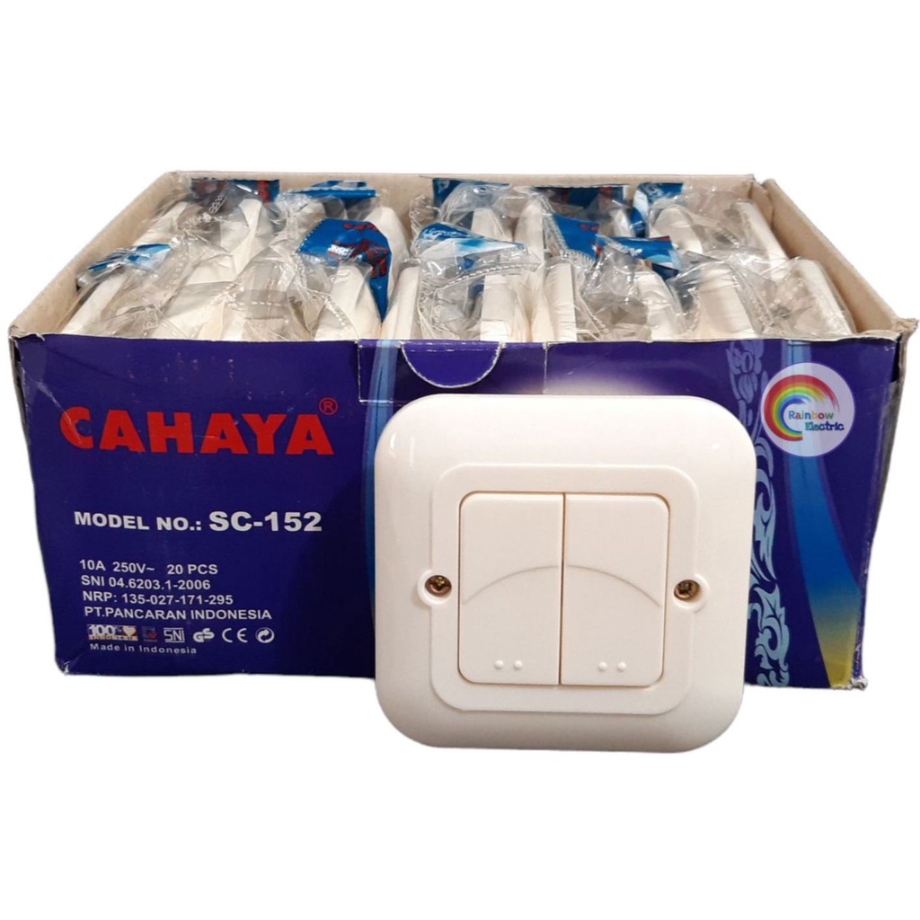 Paket 12 Pcs CAHAYA Saklar Seri IB