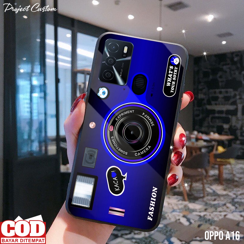 Case OPPO A16 - Casing Hp OPPO A16 Terbaru [ CMR-01 ] Silikon OPPO A16 - Kesing Hp - Softcase Hp - H
