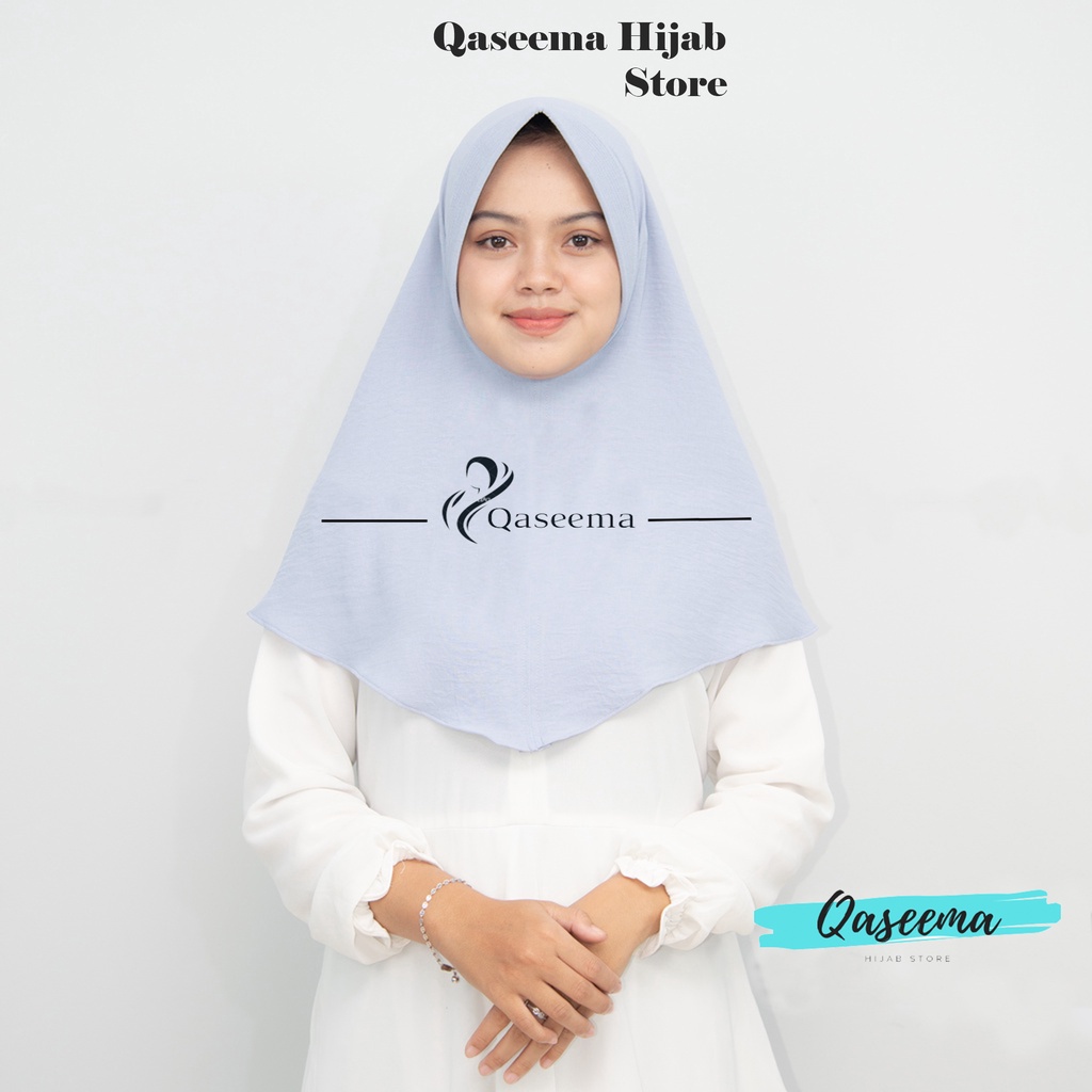HIJAB INSTAN HAMIDAH CRINKLE SIZE M | BERGO CRINKLE PET SIZE M | JILBAB INSTAN CRINKLE PET SIZE M | 