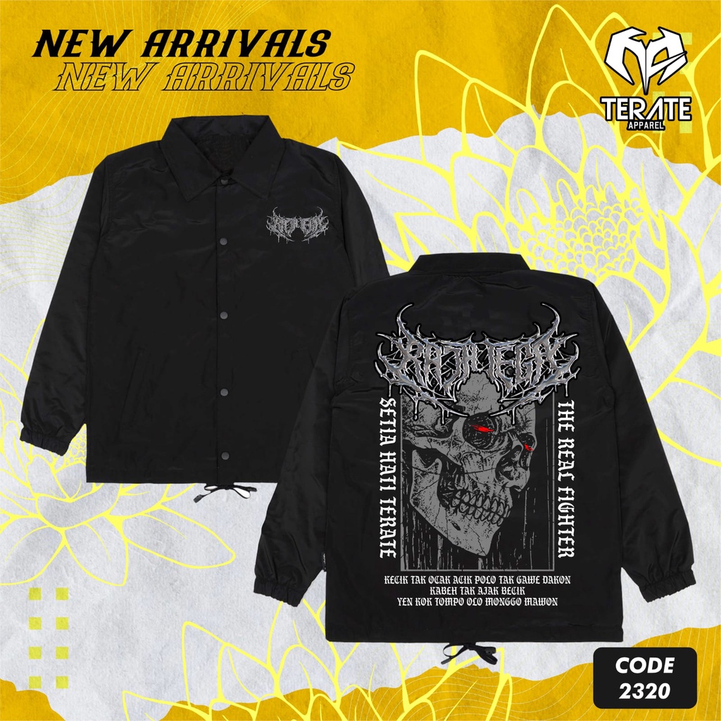 JAKET COACH TERATE JAKET COACH PSHT JAKET COACH RAJA TEGA