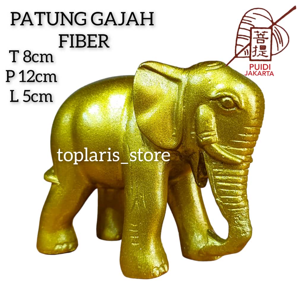 Patung Gajah Fiber Thailand 023