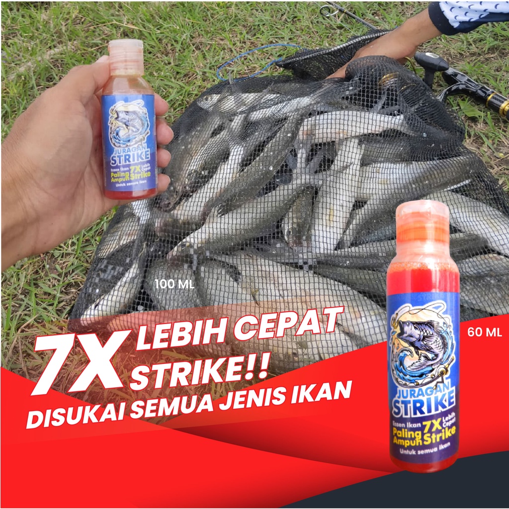 Essen Ikan Lele paling Gacor Juragan Strike 100 ml
