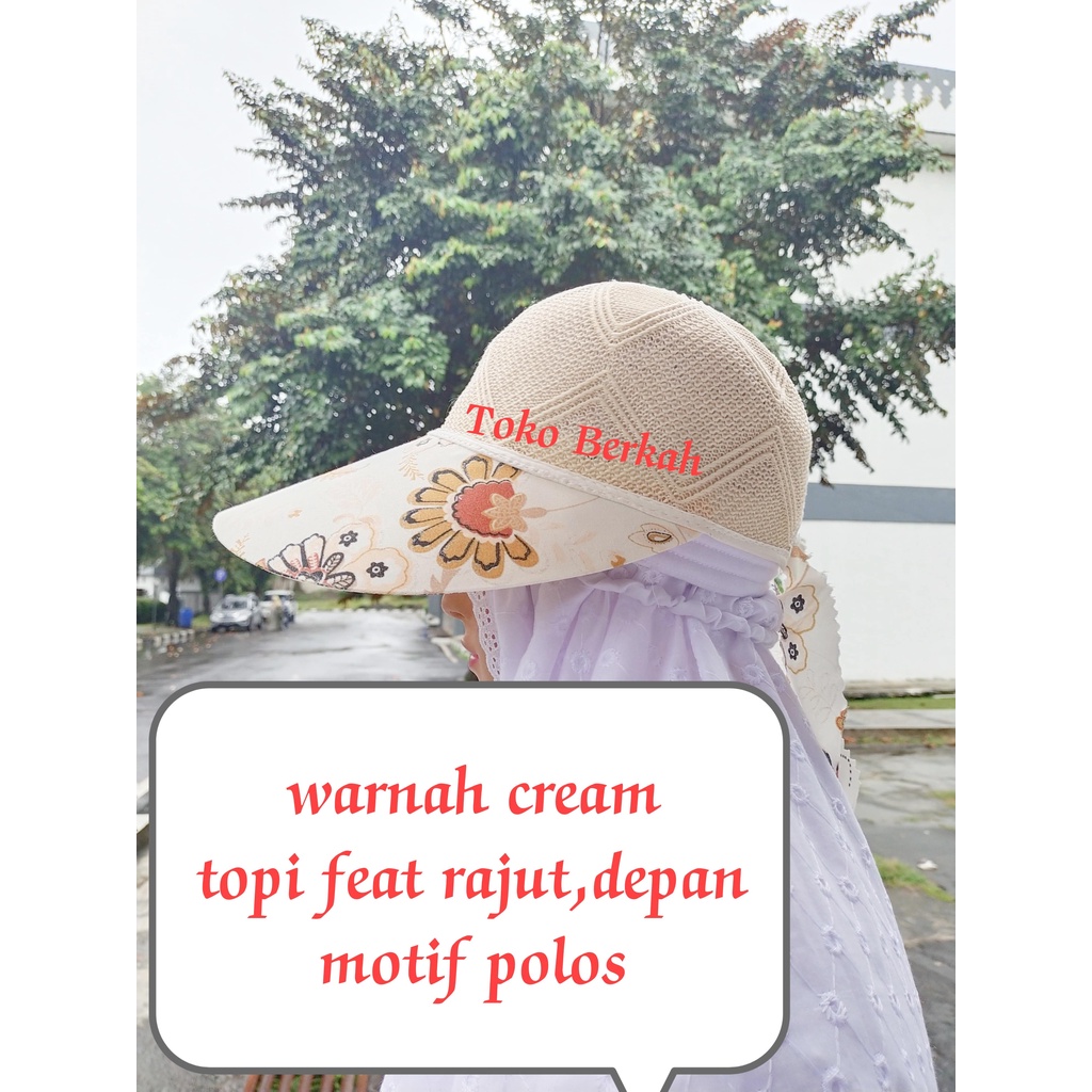 Topi Haji dan Umroh bahan rajut 100% original