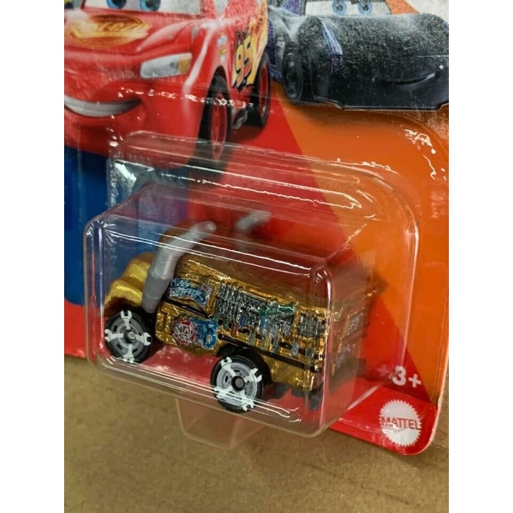 Disney Pixar Cars Mini Racers Miss Fritter - 4 cm