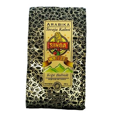 

♘ Kopi Singa Arabika Toraja Kalosi 180 Gr ✈