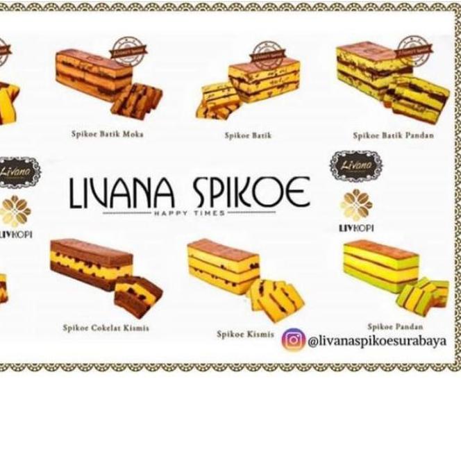 

● Livana Spikoe, Oleh2 murah, Roti murah, Livana spiku, kue lapis ✮