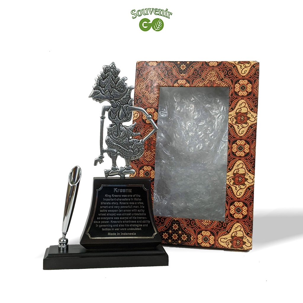 

Tempat Pulpen Wayang Kresna Souvenir