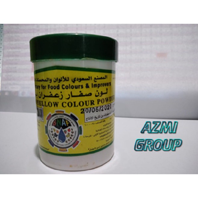 Saffron Yellow Color Powder / Zafaron / Safron / Zafaran