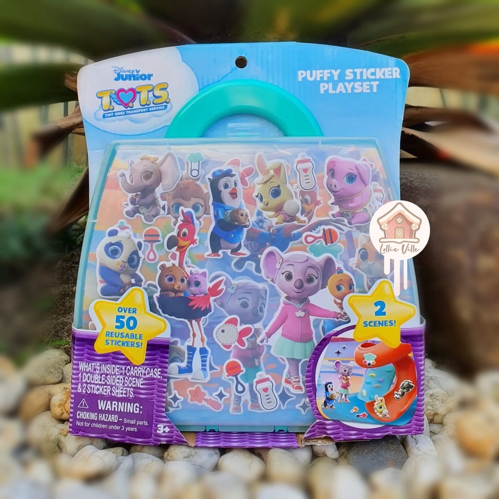 

Disney T.O.T.S Puffy Sticker Playset