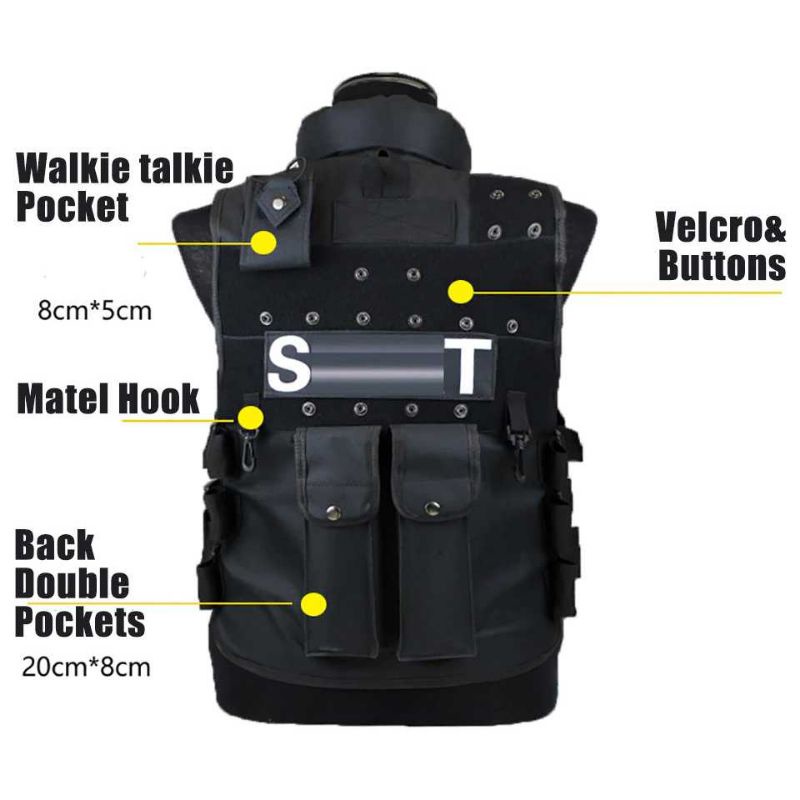 CX-Outdoor Rompi Militer Airsoft Gun CS SWAT Tactical Vest Size L - CX93