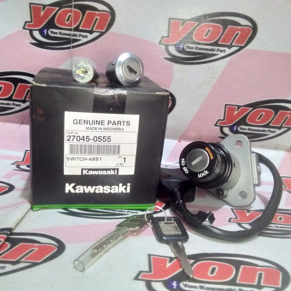 KUNCI KONTAK 27045-0555 SWITCH ASSY KAWASAKI NINJA 150 RR NEW