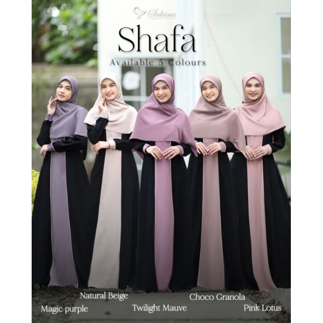 READY GAMIS Shafa Dress by Salvina Hijab