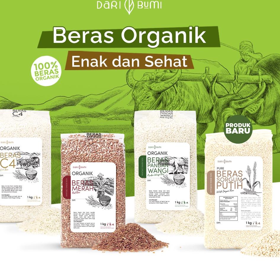 

Harga Grosir Beras Organik 1 Kg daribumi Premium Pure Organic