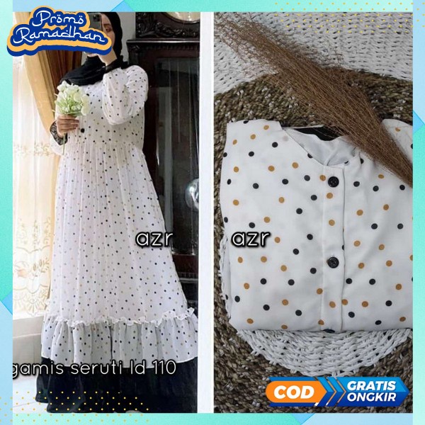 Bj Gamus Lebaran 2023 Gsmis Mewah Gsmis Syar'I Ibu-Ibu Dresh Wanita Terbaru2023 Baju Dress Muslim Gh