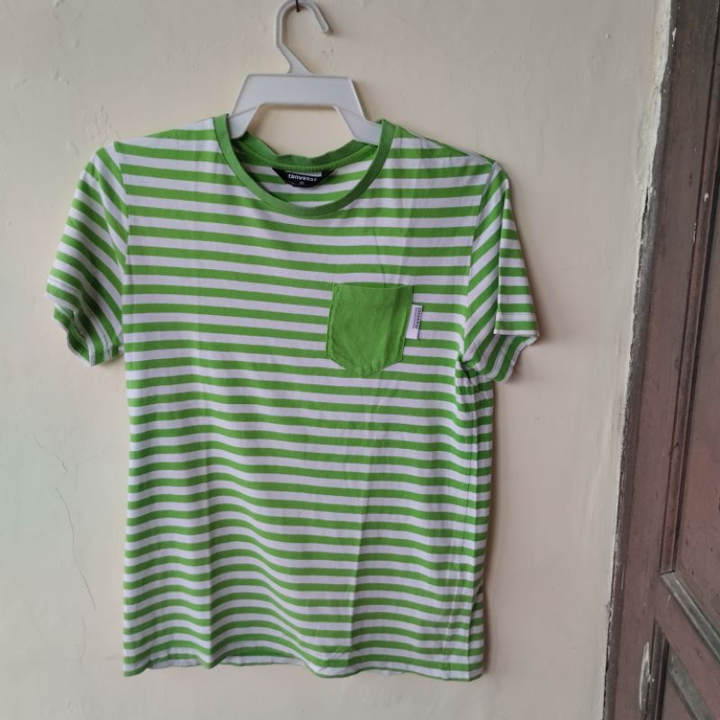 T-shirts Converse Pocket Green
