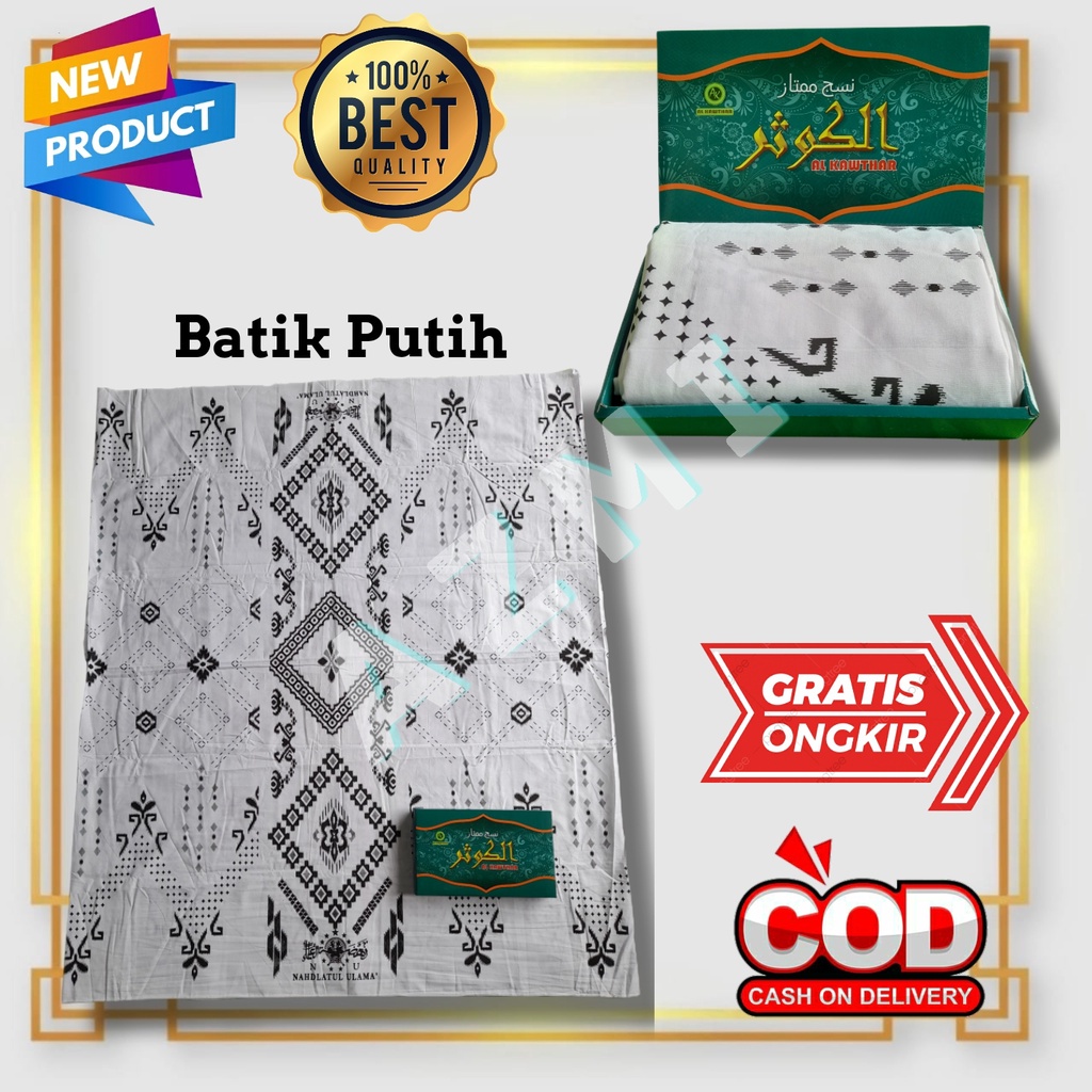 Sarung Batik Al Kawthar / New Sarung Printing / Sarung Al Kawthar Motif Batik