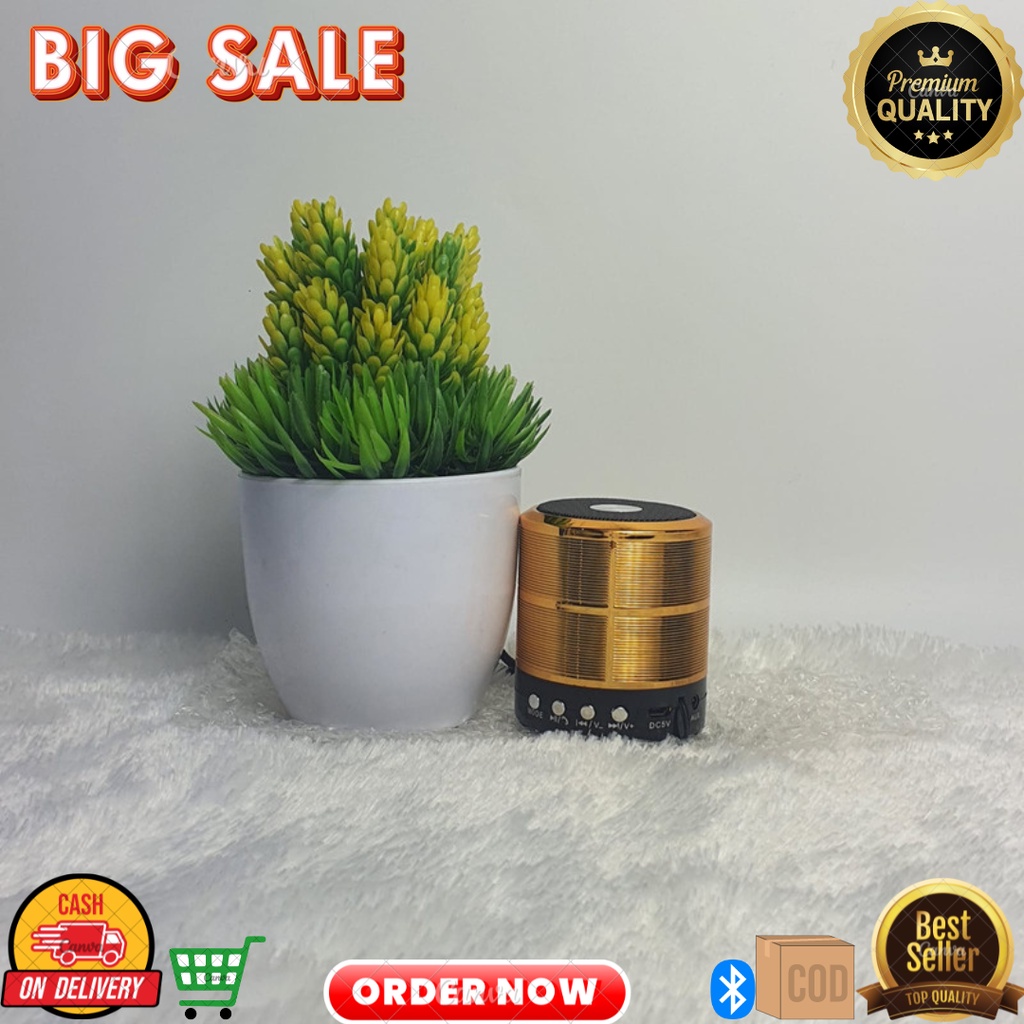 SPEAKER SPEKER KECIL MINI  BLUETOOTH FLECO WS-931 2 INCH BASS STEREO MUSIC BOX