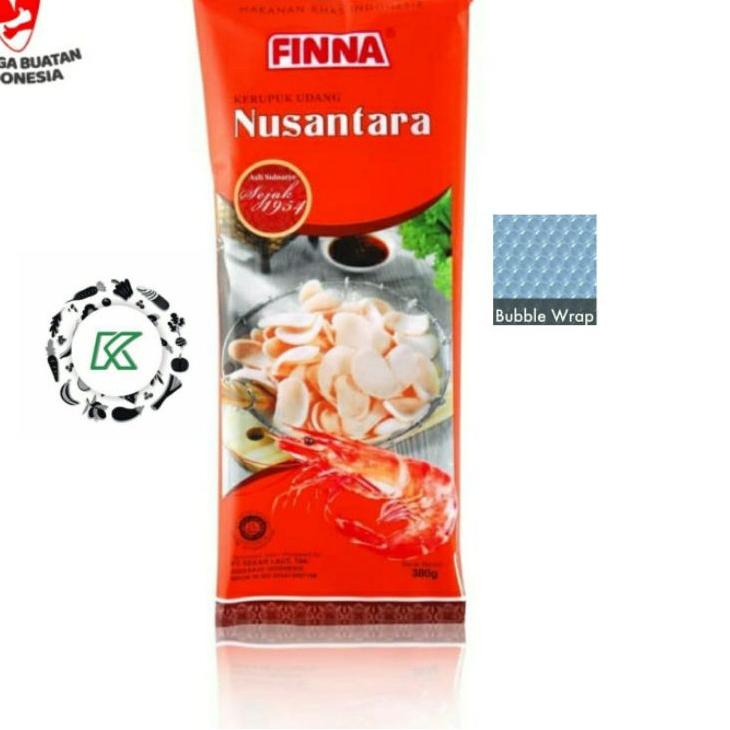 

Limited FINNA NUSANTARA kerupuk udang Premium 380gr Halal READY