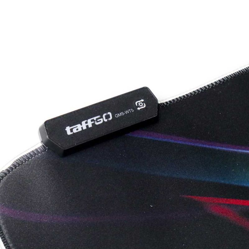 TaffGO Gaming Mouse Pad Illuminated LED RGB 800x300x4mm GMS-WT5 Multi Color Warna Warni Ukuran Besar