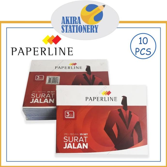 

BUKU SURAT JALAN PAPERLINE 3 PLY / 3 RANGKAP (10 PCS)