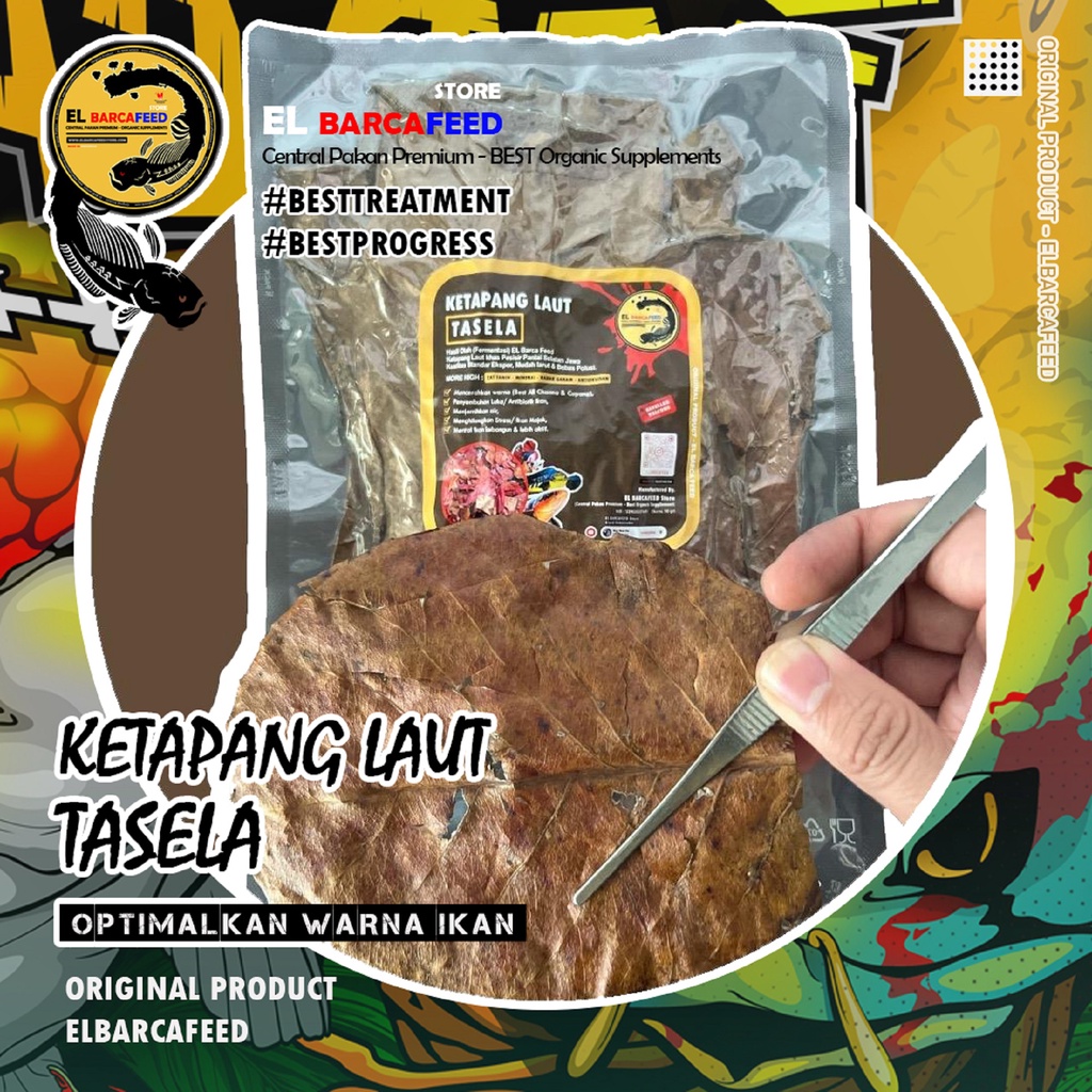 KETAPANG LAUT TASELA (Olahan Hasil Fermentasi khusus untuk Treatment Ikan) - EL BARCAFEED TREATMENT BOOSTER