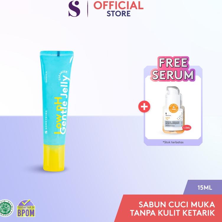 ○ SOMETHINC [2 PCS] Low pH Gentle Jelly Cleanser 15ml (Sample Size) ❆