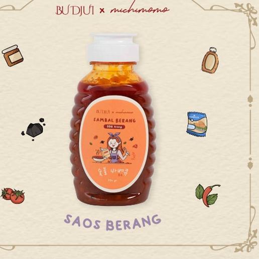 

♗ SAMBAL BU DJUI Saos Berang BBQ Arang x Michimomo ◘