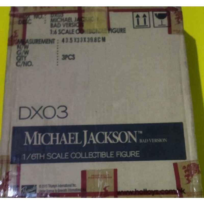 hot toys Michael Jackson bad SNIB