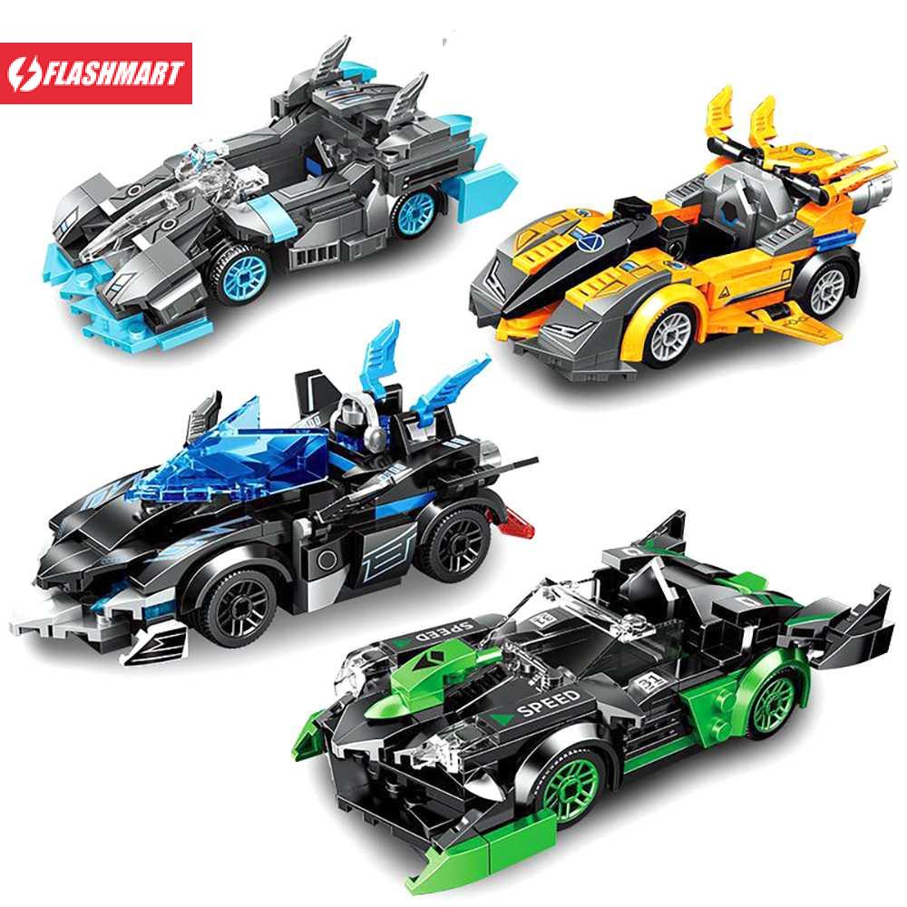 Flashmart Building Blocks Mainan Rakit Mobil Sport Car - QL0738 / QL0739