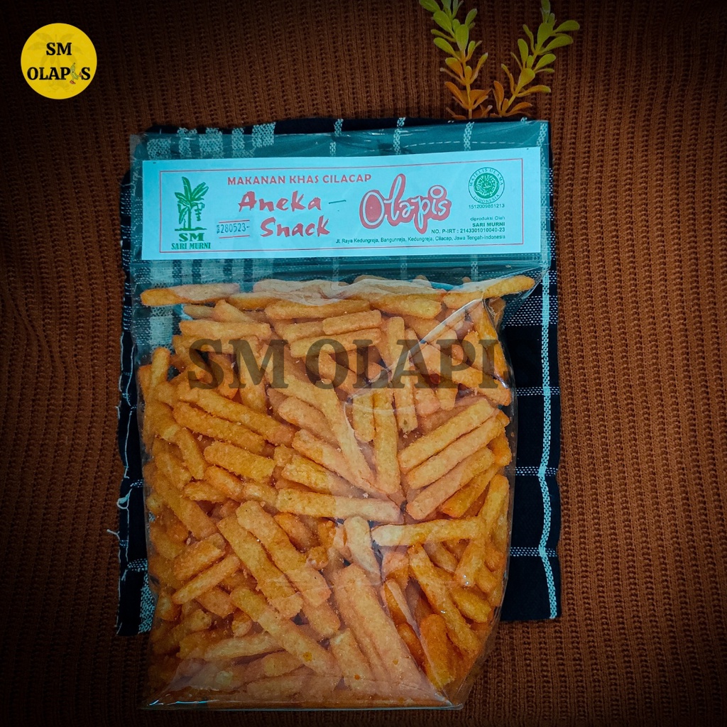 

STIK BALADO 300 GRAM SNACK CAMILAN LEBARAN OLEH OLEH CILACAP SARI MURNI OLAPIS