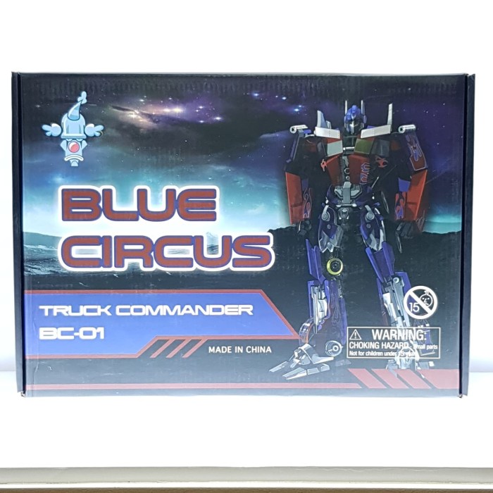 Terlaris Bc-01 Commander Blue Circus Aka Optimus Mpm-04 Oversize Transformers