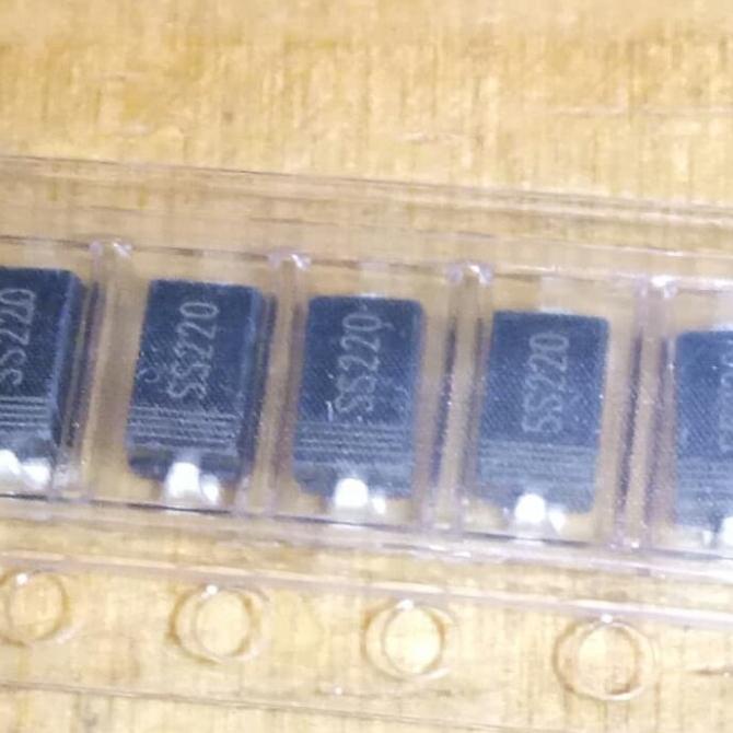 Dioda SS220 SMD 2A Rectifier 200V rajaav77 Diminati Banget